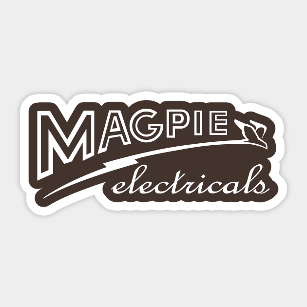 Magpie Electricals Sticker by MindsparkCreative